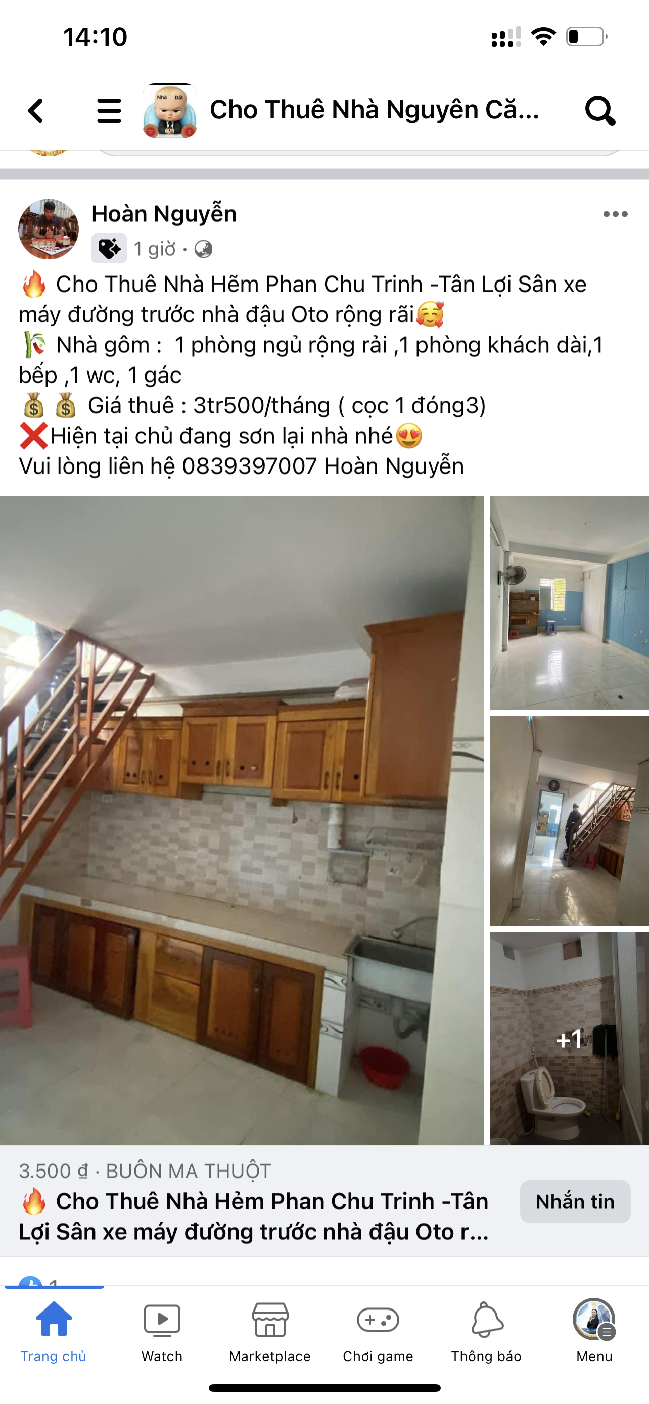 🏡 Nhà phố hẻm 128 giải phóng giá chỉ 2tỷ850 triệu