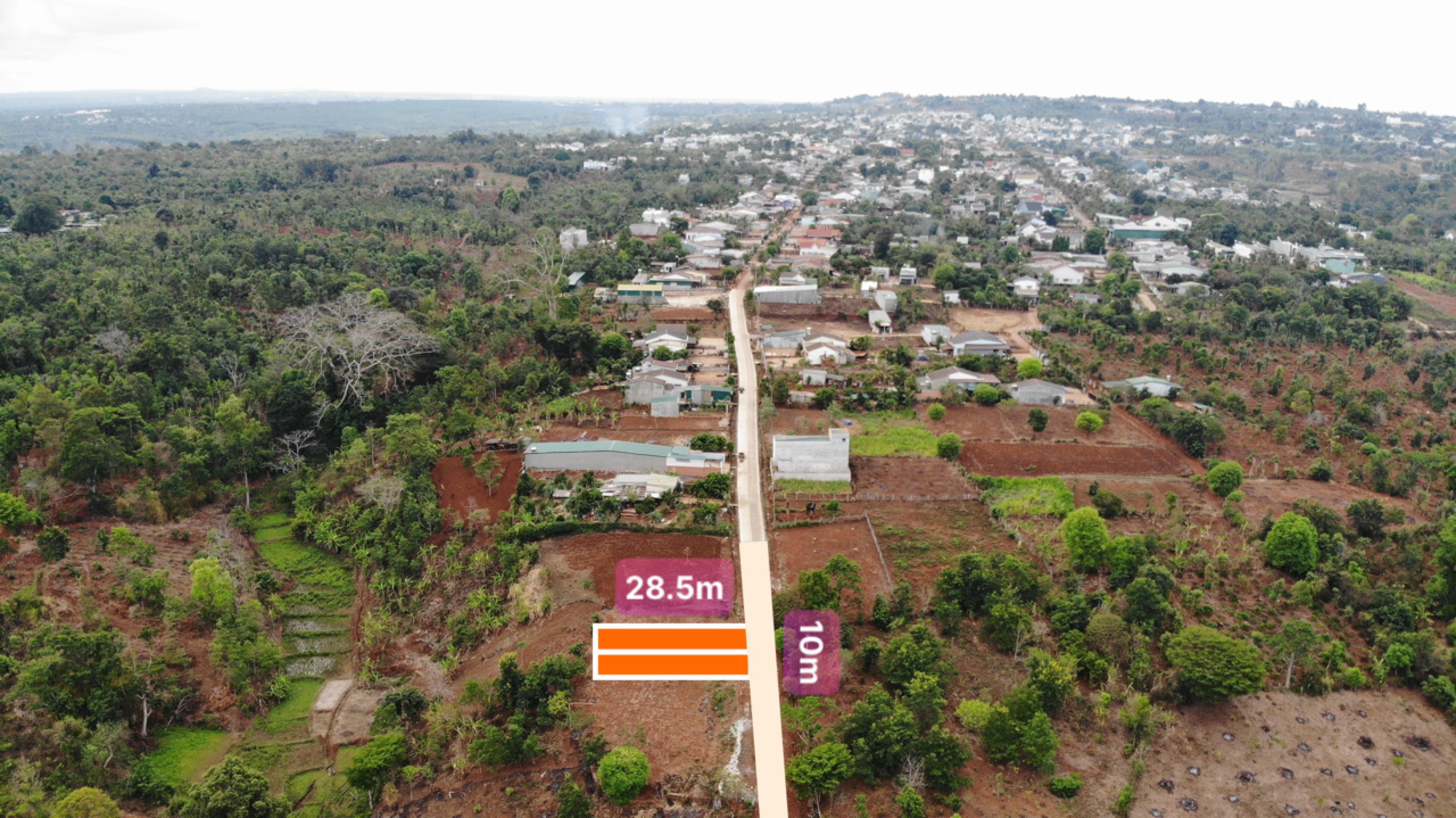 MẶT TIỀN YMOAN NGAY KHO VIETTEL- VỊ TRÍ ĐẸP- XÃ CƯEBUA- TP BMT.